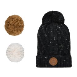 Bonnet 3 Pompons Appletini