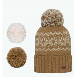 Bonnet Enfant 3 Pompons Spritz Polaire