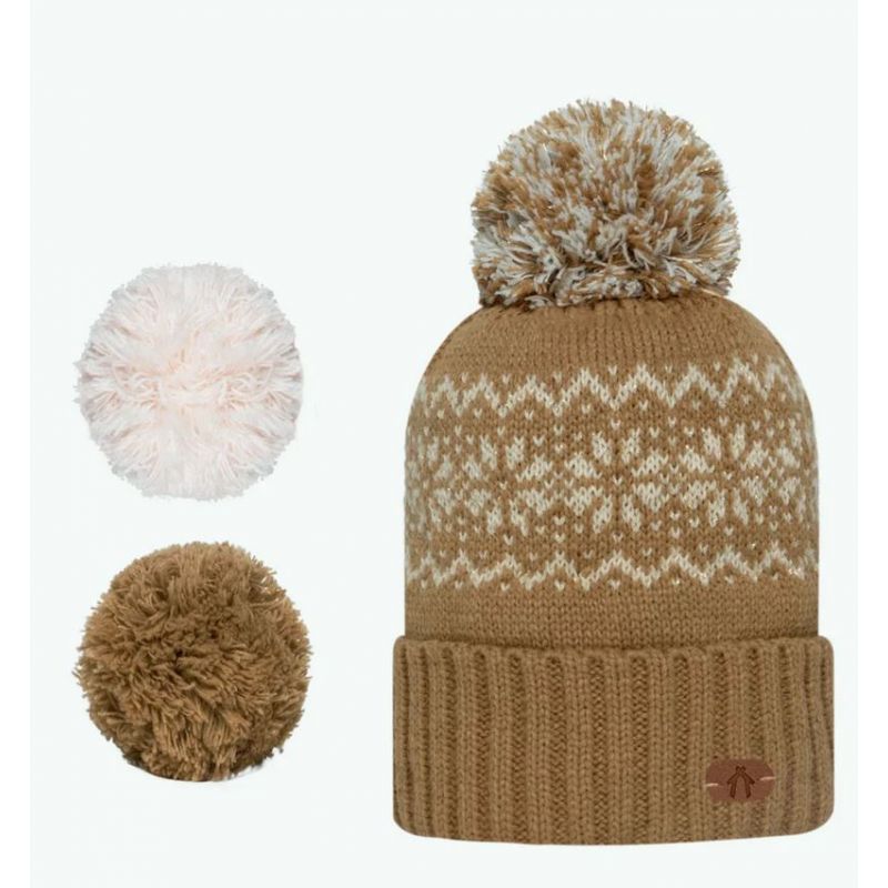 Bonnet Enfant 3 Pompons Spritz Polaire