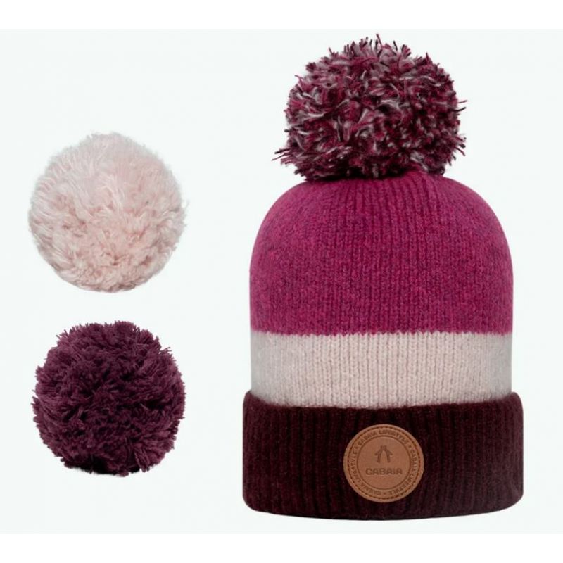 Bonnet 3 Pompons Rustynail