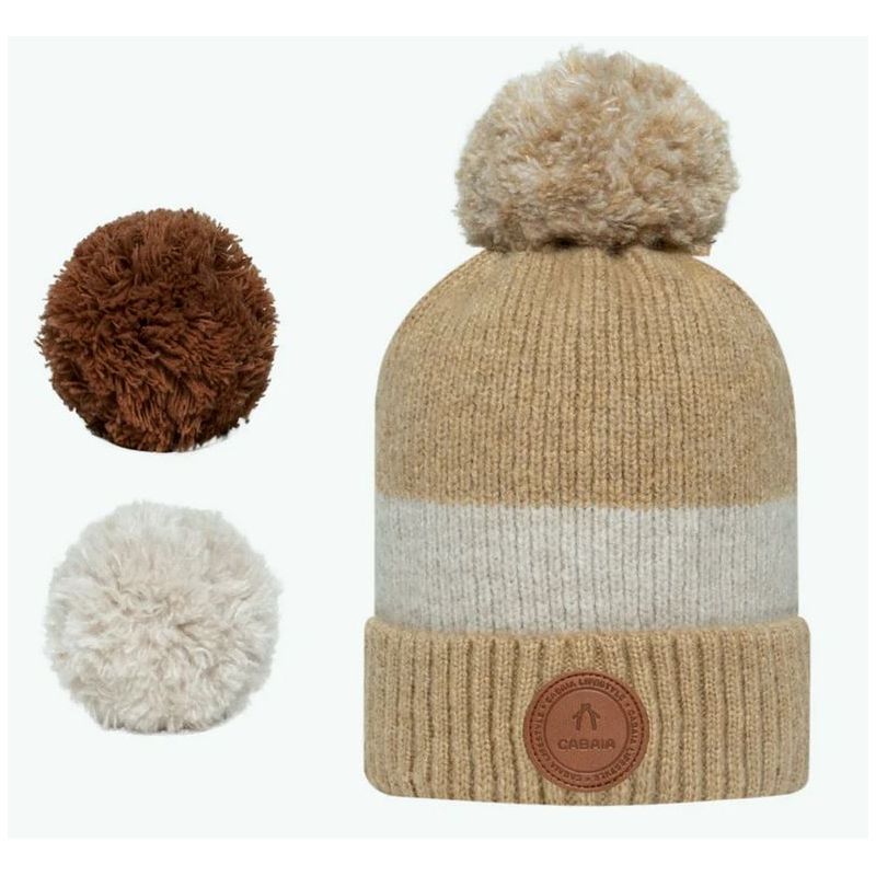 Bonnet 3 Pompons Rustynail