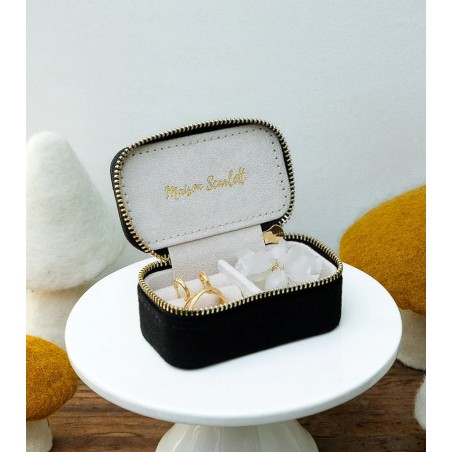Mini boîte à bijoux de voyage Marie