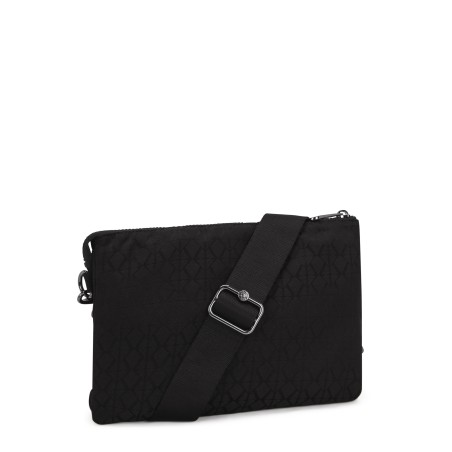 Sac Bandoulière Riri L Black Sign en Toile 