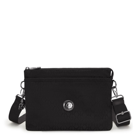 Sac Bandoulière Riri L Black Sign en Toile 