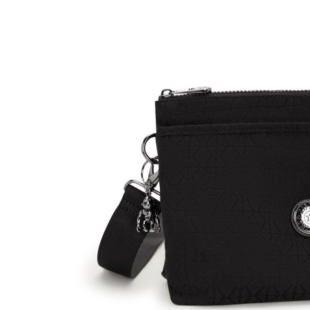 Sac Bandoulière Riri L Black Sign en Toile 