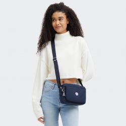 Sac Bandoulière Abanu M Endless Blue en Toile 