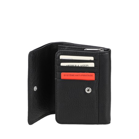 Porte-monnaie et cartes Ange en Cuir