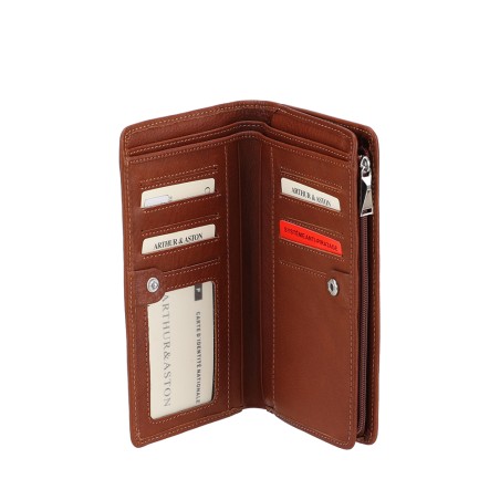 Grand Portefeuille en cuir Ange 