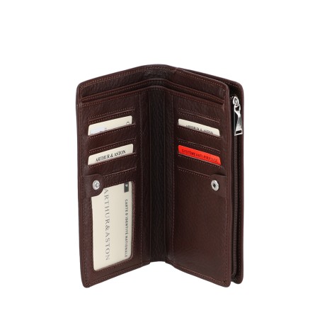 Grand Portefeuille en cuir Ange 