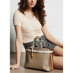 Sac à Main Faubourg Beige en Cuir