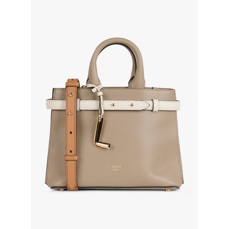 Sac à Main Faubourg M Beige en Cuir