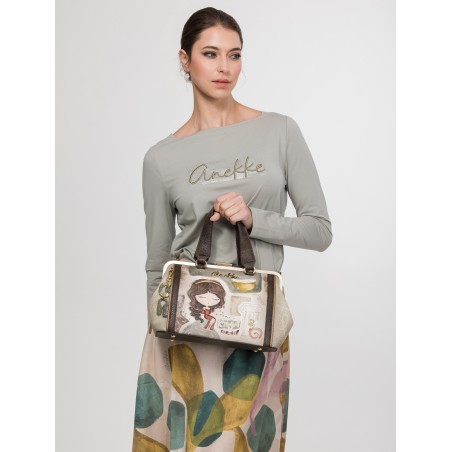 Sac à Main Clutch Muse en Synthétique