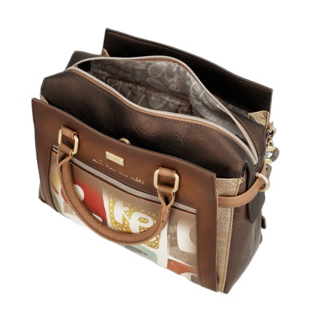 Sac à Main Carré Muse en Synthétique