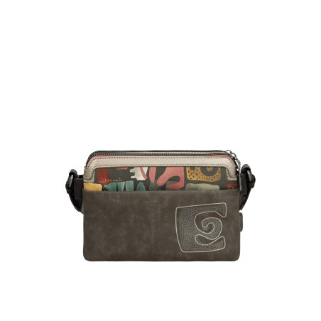 Sac Bandoulière 3 Compartiments Muse en Synthétique