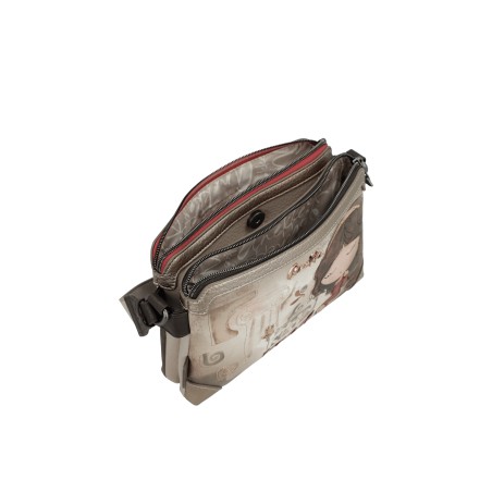 Sac Bandoulière 3 Compartiments Muse en Synthétique