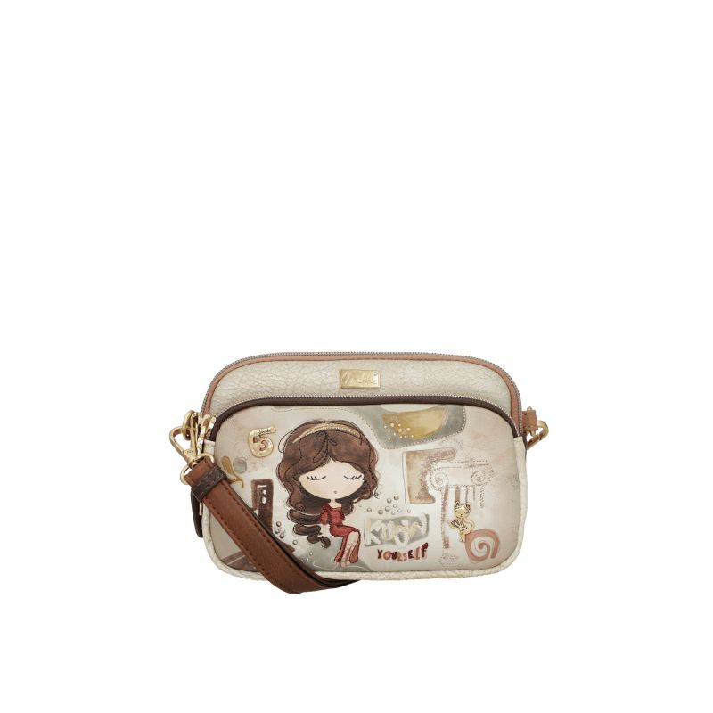 Petit Sac Bandoulière 3 Compartiments Muse en Synthétique