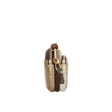 Petit Sac Bandoulière 3 Compartiments Muse en Synthétique