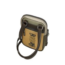 Mini Sac Bandoulière avec Poche Muse en Synthétique