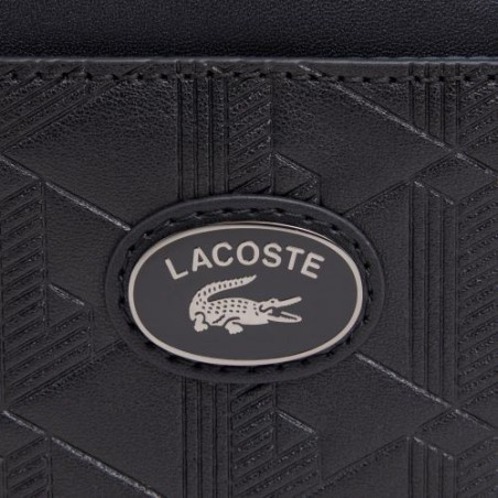 Sacoche verticale monogramme en cuir 