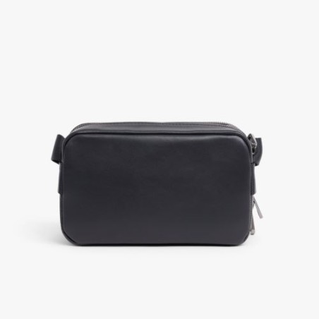 Sacoche verticale monogramme en cuir 