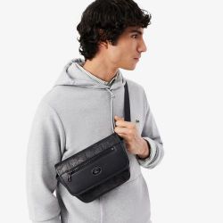 Mini Sac Messenger Monogramme en cuir 