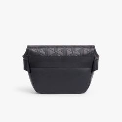 Mini Sac Messenger Monogramme en cuir 