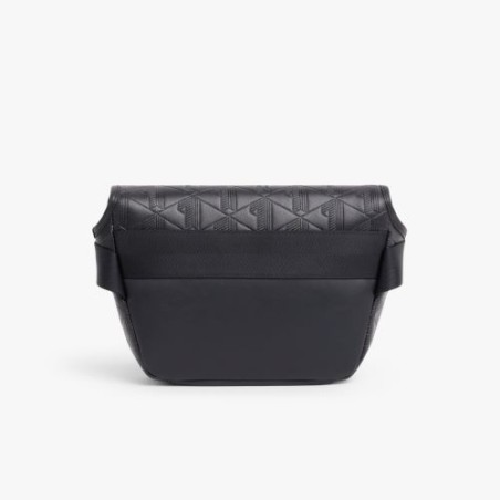Mini Sac Messenger Monogramme en cuir 