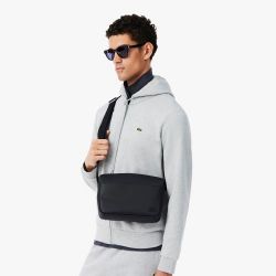 Sac bandoulière reporter synthétique noir