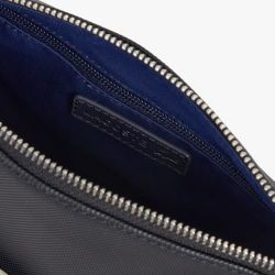 Sac bandoulière reporter synthétique noir