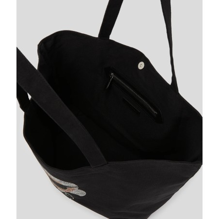 Sac Shopping Ikon Strass en Toile