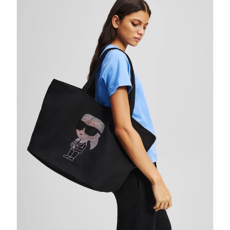 Sac Shopping Ikon Strass en Toile