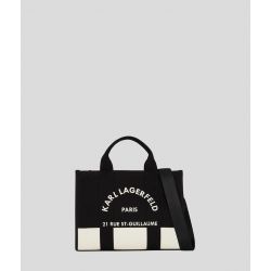 Sac à Main M Rue Saint-Guillaume Bicolore en Toile