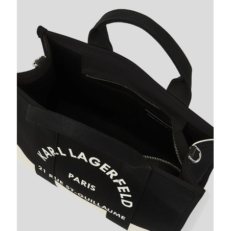Sac à Main M Rue Saint-Guillaume Bicolore en Toile