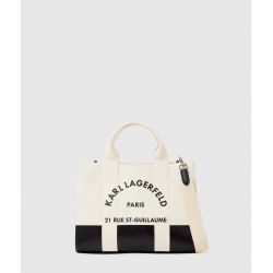 Sac à Main M Rue Saint-Guillaume Bicolore en Toile