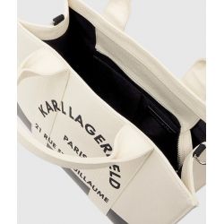 Sac à Main M Rue Saint-Guillaume Bicolore en Toile