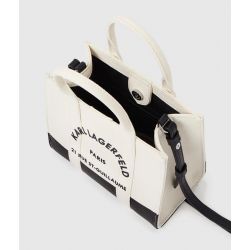 Mini Sac cabas Rue Saint-Guillaume Bicolore en Toile