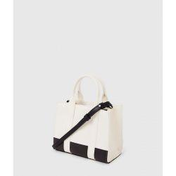 Mini Sac cabas Rue Saint-Guillaume Bicolore en Toile