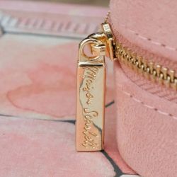 Boîte à Bijoux Coeur Céleste Rose