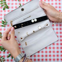 Pochette à bijoux Catherine INTERIEUR