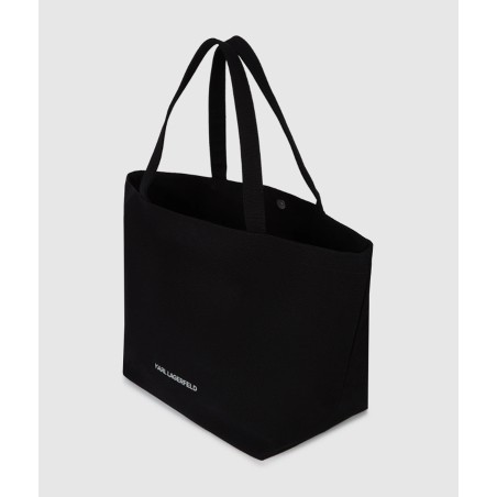 Sac Shopping Logo Strass en Toile