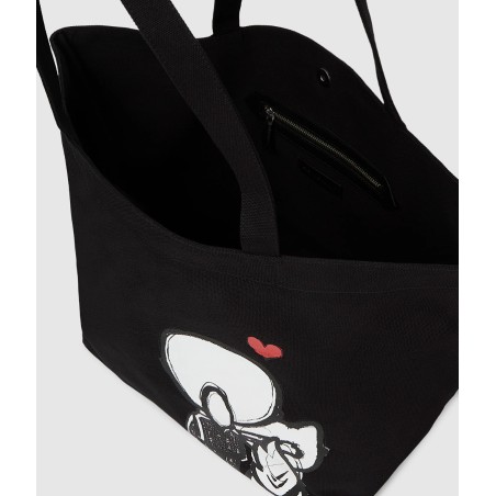 Sac Shopping Ikon Valentine en Toile