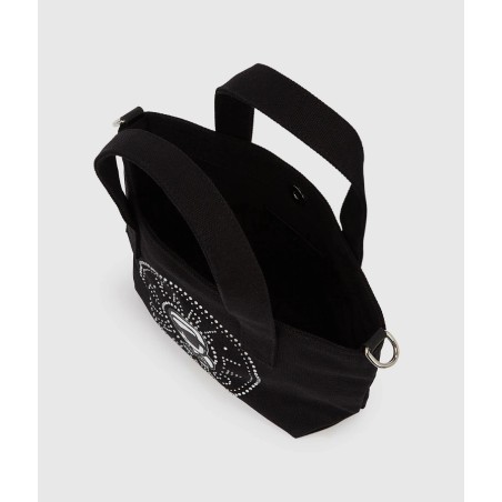 Mini Sac Cabas Ikon Strass en Toile
