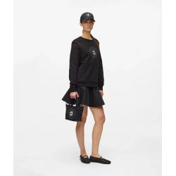 Mini Sac Cabas Ikon Strass en Toile