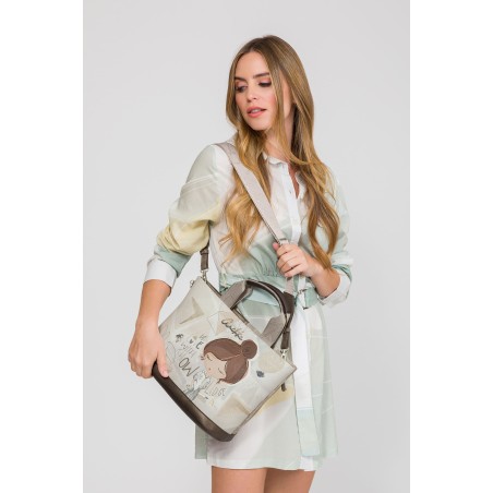Sac à Main Carré Sophia en Synthétique
