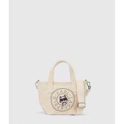 Mini Sac Cabas Ikon Choupette en Toile