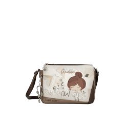 Sac Bandoulière 3 Compartiments Sophia en Synthétique