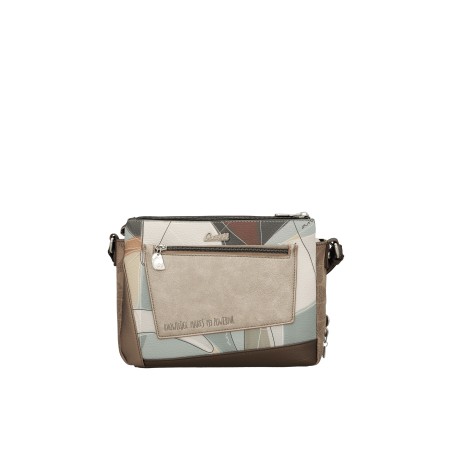 Sac Bandoulière 3 Compartiments Sophia en Synthétique