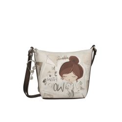 Sac Bandoulière Trapèze Sophia en Synthétique