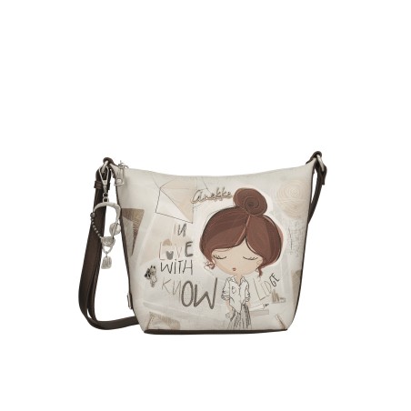 Sac Bandoulière Trapèze Sophia en Synthétique