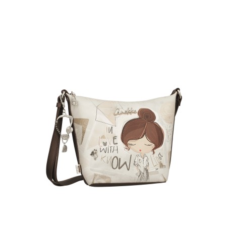 Sac Bandoulière Trapèze Sophia en Synthétique